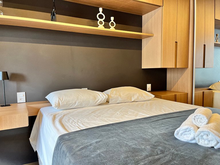 Estudio a 750 m de la Playa en Barra EUB0707