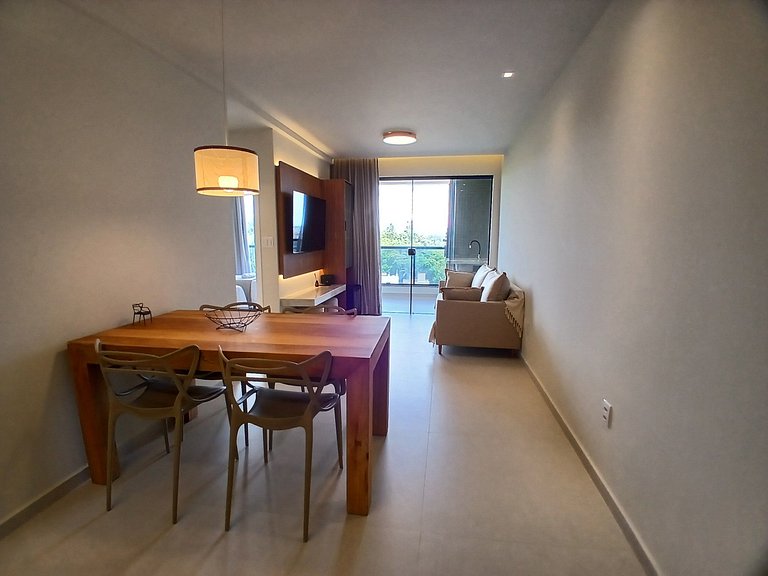 Apto Vista Mar Lateral em Frente a Praia BDT0608