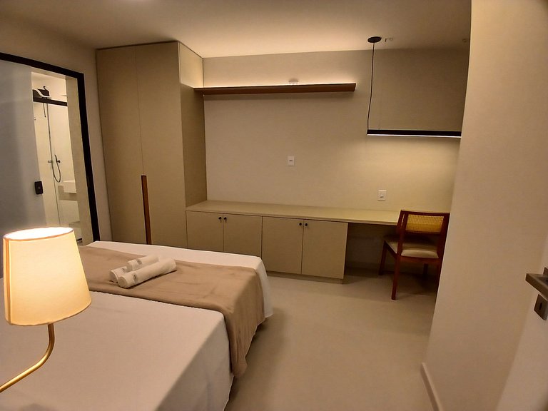 Apto Vista Mar Lateral em Frente a Praia BDT0608