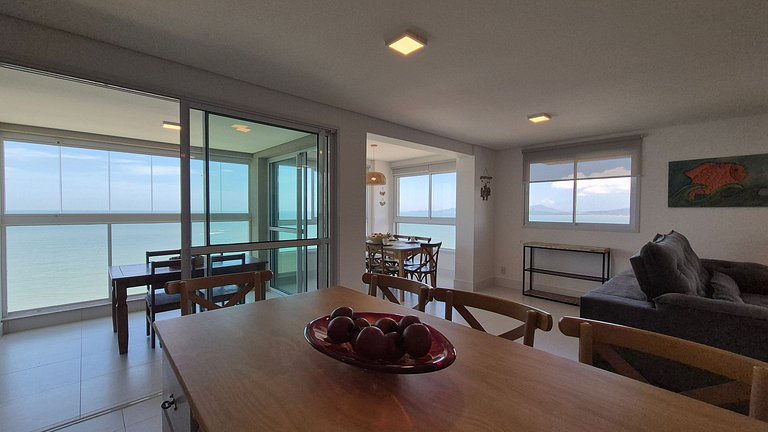 Apt 3Qt c/ Vista mar e churrasq. SHC1601