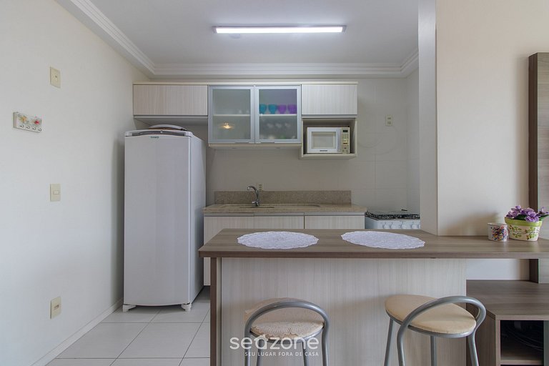 Apto c/ parrilla y balcón cerca del mar CGN0306