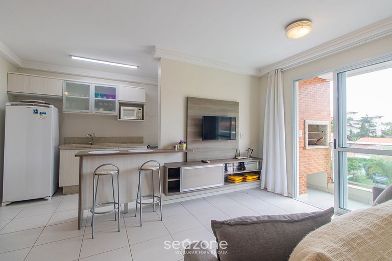 Apto c/ parrilla y balcón cerca del mar CGN0306