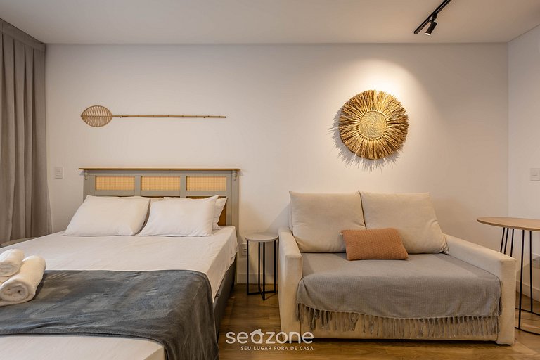 Estúdio a 50m da Praia em Penha PSO0306