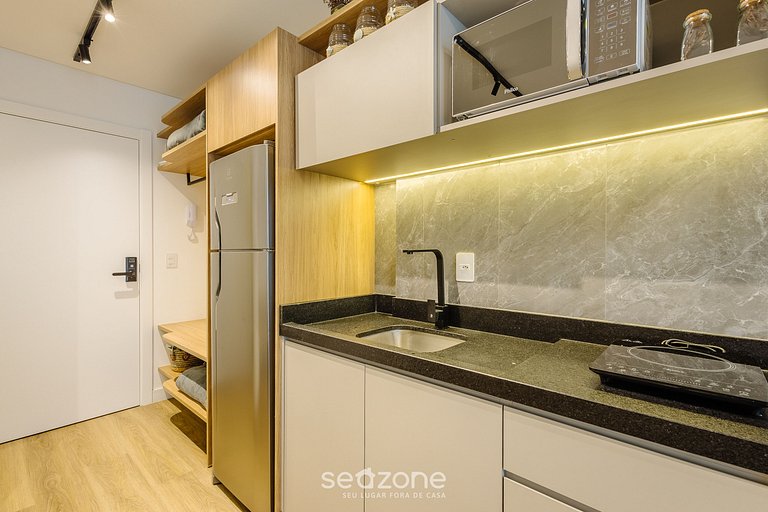 Estúdio a 50m da Praia em Penha PSO0306