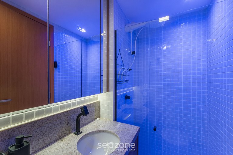 Estudio en Cond. con Piscina, 750m del mar SMT0622