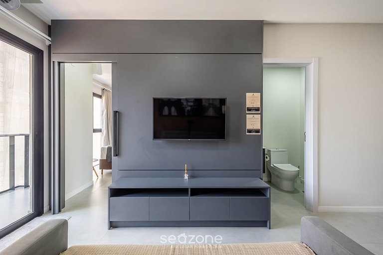 Apto a 220m da Praia e piscina no rooftop FFS0607