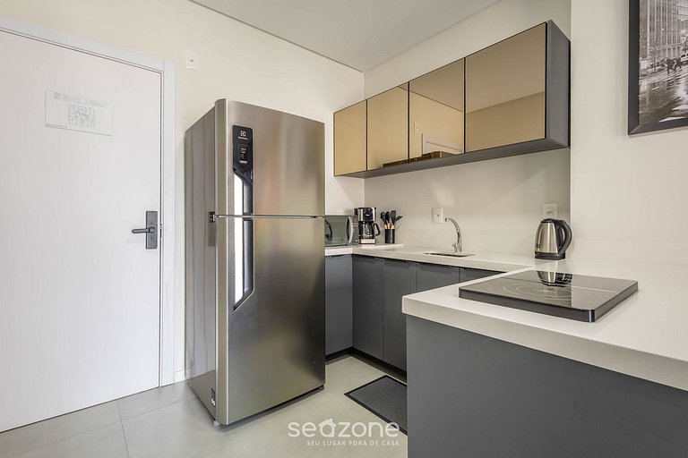 Apto a 220m da Praia e piscina no rooftop FFS0607