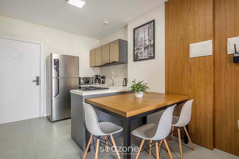 Apto a 220m da Praia e piscina no rooftop FFS0607