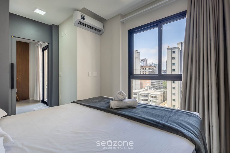 Apto a 220m da Praia e piscina no rooftop FFS0607