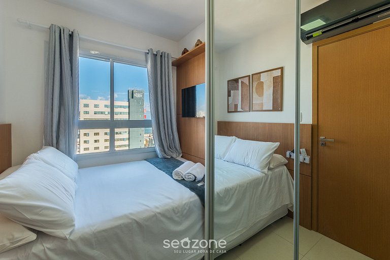 Apto c/ vista al mar a 160 m de la playa – SAA0907