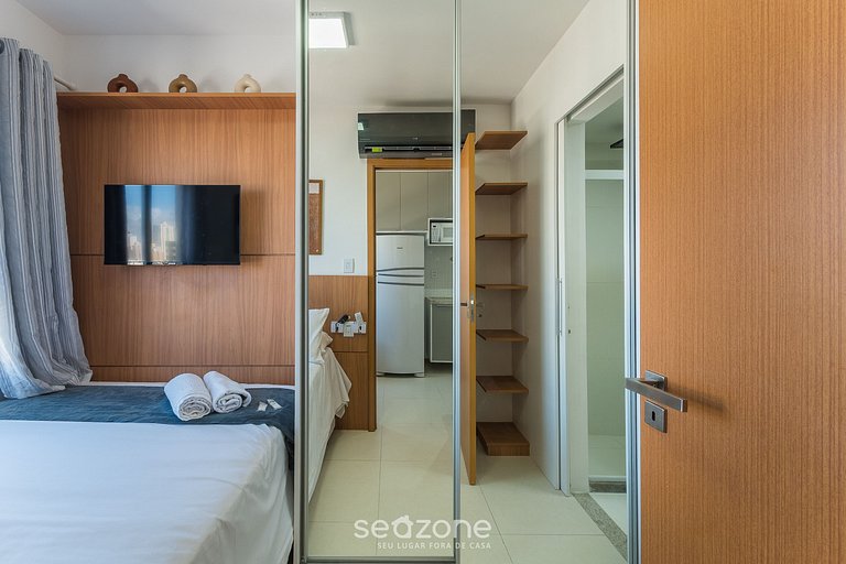 Apto c/ vista al mar a 160 m de la playa – SAA0907