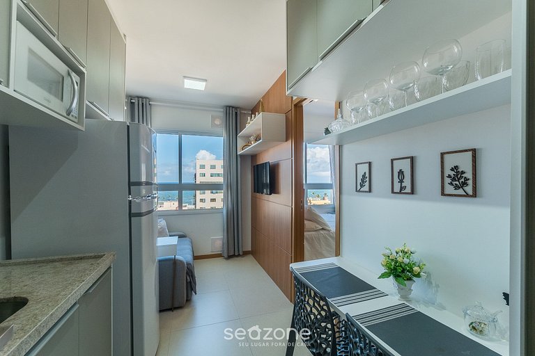 Apto c/ vista al mar a 160 m de la playa – SAA0907