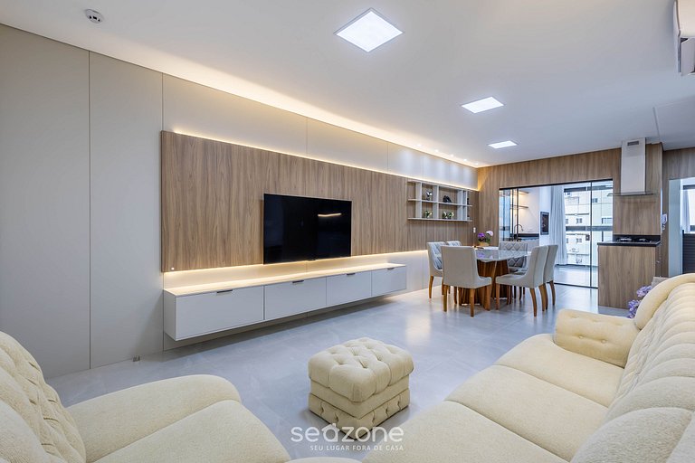 Apto con 3 suites, parrilla y vista al mar DEN1301