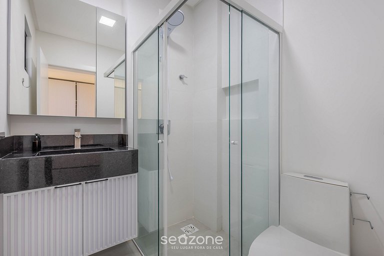 Apto con 3 suites, parrilla y vista al mar DEN1301