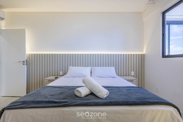 Apto con 3 suites, parrilla y vista al mar DEN1301