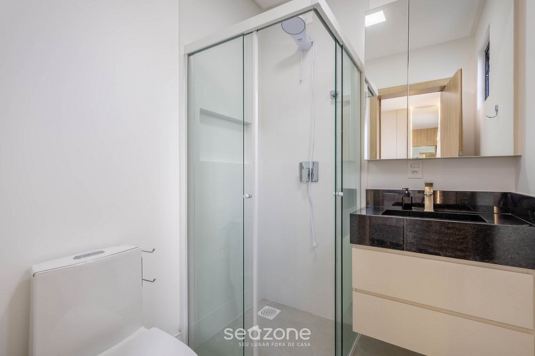 Apto con 3 suites, parrilla y vista al mar DEN1301