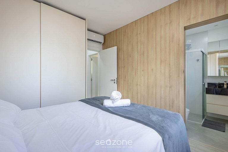 Apto con 3 suites, parrilla y vista al mar DEN1301