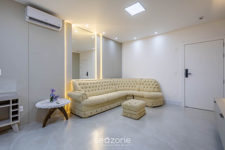 Apto con 3 suites, parrilla y vista al mar DEN1301