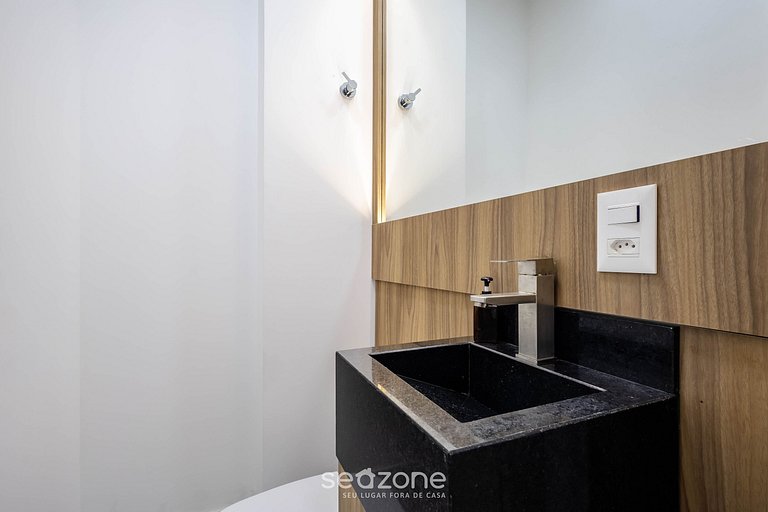 Apto con 3 suites, parrilla y vista al mar DEN1301