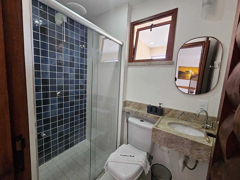 Apto c/ 2 suítes, 160m da Praia de Cumbuco MCU0101