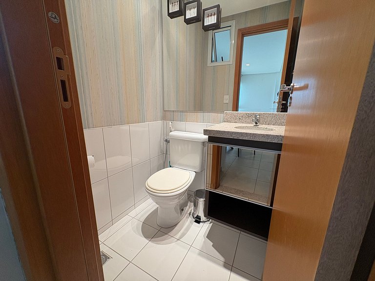 Apto 3Qts a 550 m do Shopping Flamboyant MFE2202