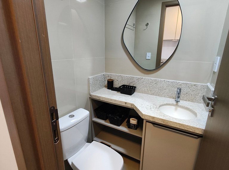 Studio c/ vista al mar en cond. c/ piscina JDN0705