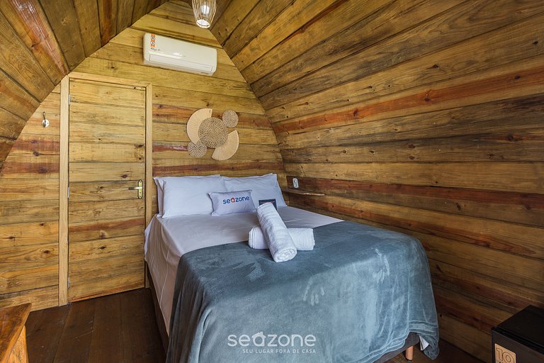 Cabana Pé na Areia com Vista Mar OTX0001