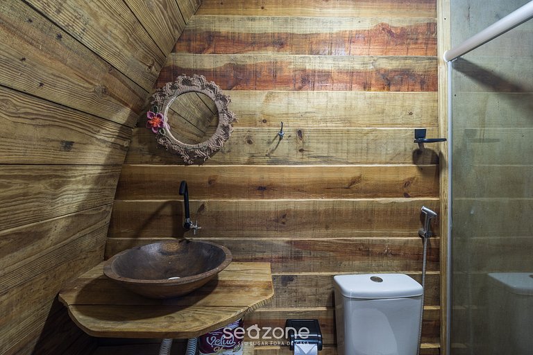 Cabana Pé na Areia com Vista Mar OTX0001