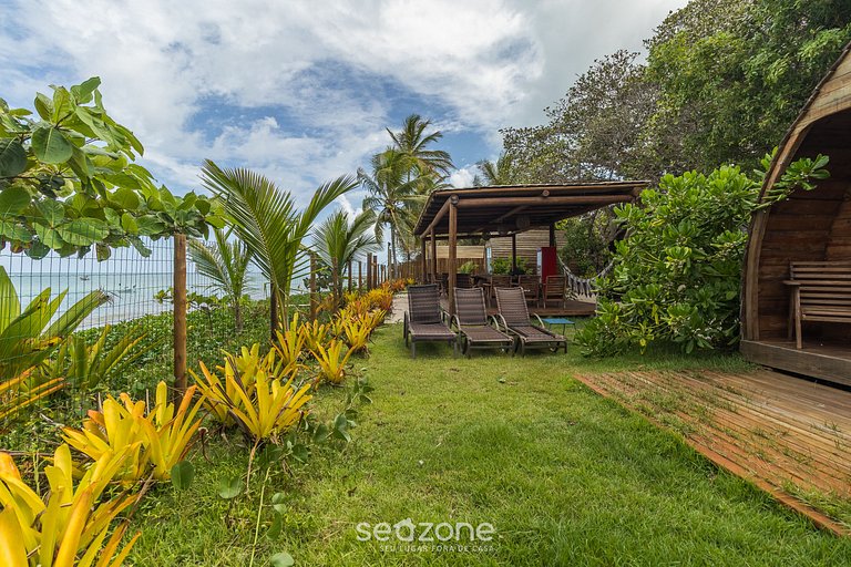 Cabana Pé na Areia com Vista Mar OTX0001