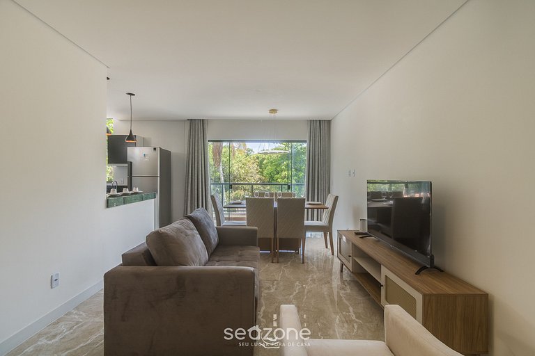 Apto c/ balcón a 350 m de la Playa PRY0106