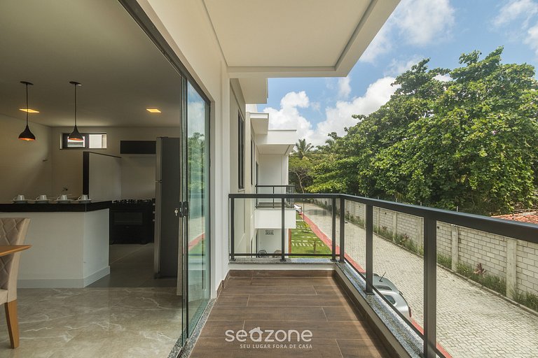 Apto c/ balcón a 350 m de la Playa PRY0106