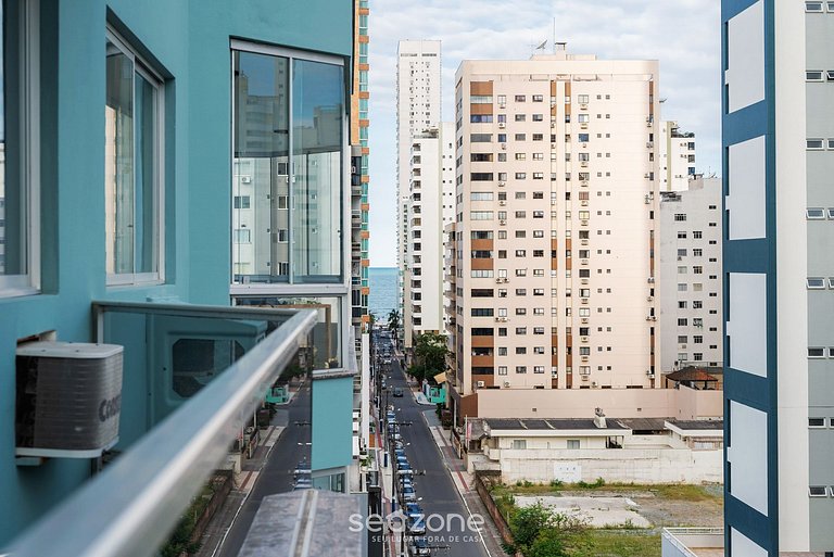 Apto con balcón 400m del mar con vistas BC RFT505