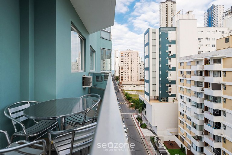 Apto con balcón 400m del mar con vistas BC RFT505