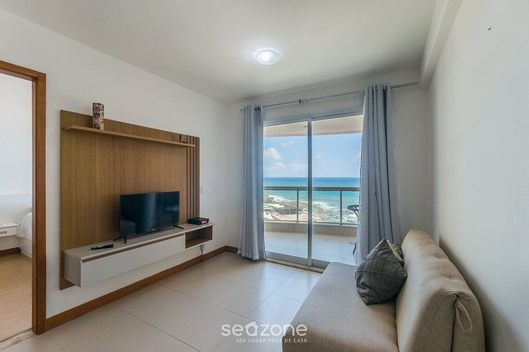 Apto Vista Mar em Frente à Praia PTV0912