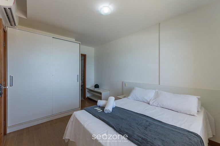 Apto Vista Mar em Frente à Praia PTV0912