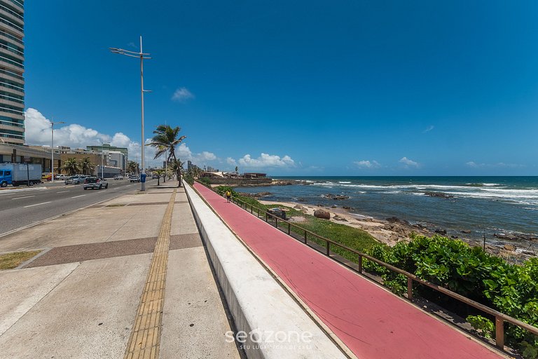 Apto Vista Mar em Frente à Praia PTV0912