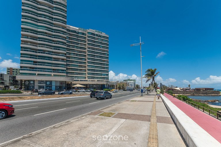 Apto Vista Mar em Frente à Praia PTV0912