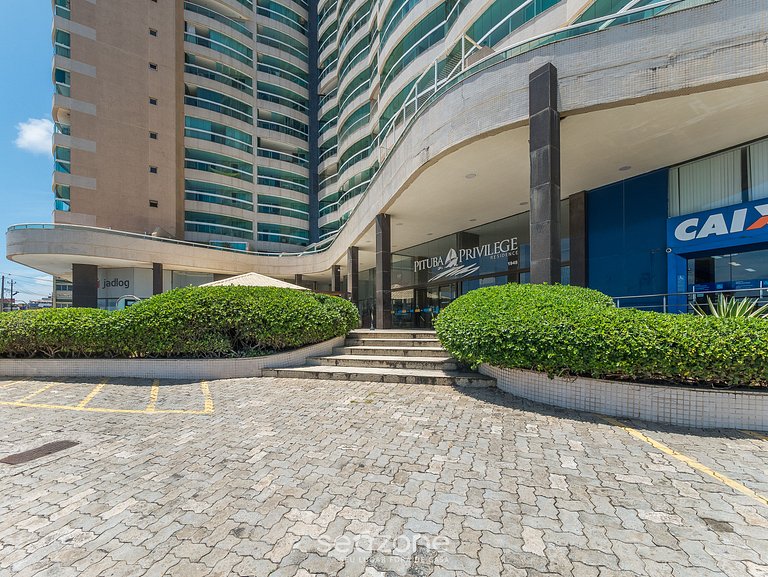 Apto Vista Mar em Frente à Praia PTV0912