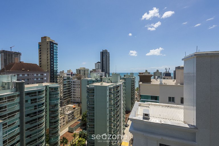 Apto c/ Balcón 220 m de la Playa - Itapema FFS1504