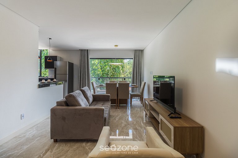 Apto c/ 2 hab y balcón a 350 m del mar PRY0108