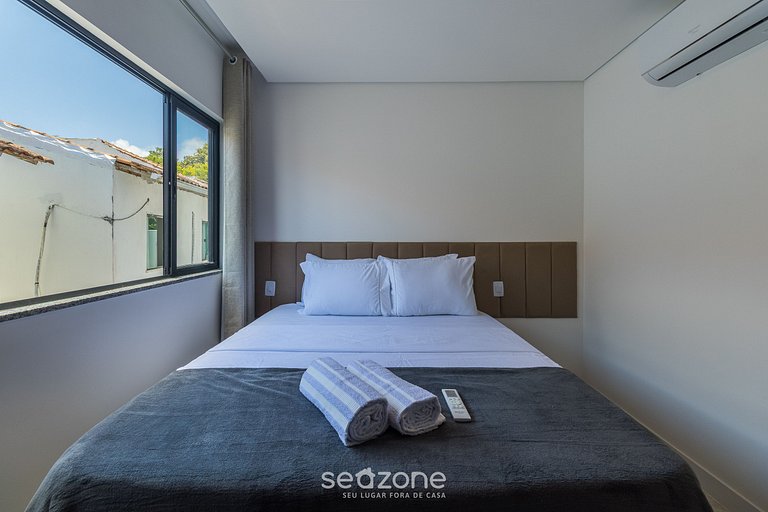 Apto c/ 2 hab y balcón a 350 m del mar PRY0108