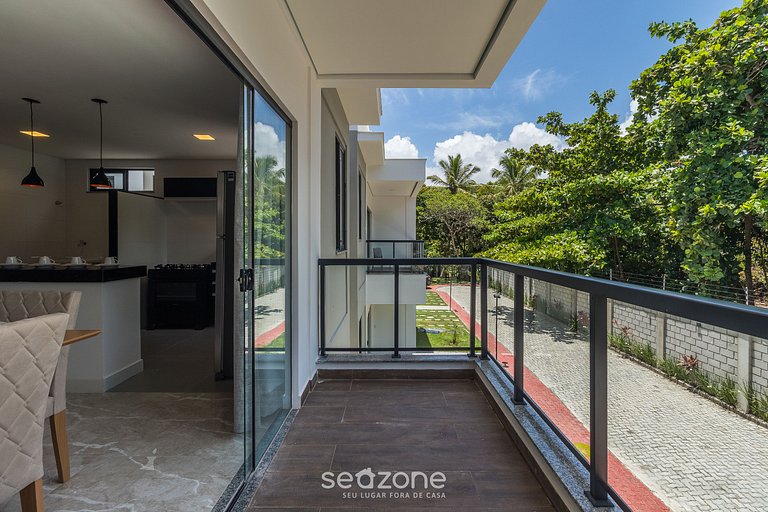 Apto c/ 2 hab y balcón a 350 m del mar PRY0108