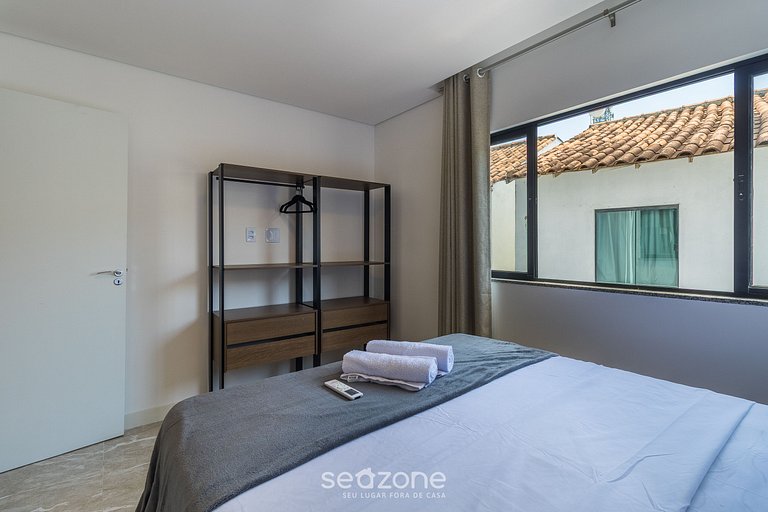 Apto c/ 2 hab y balcón a 350 m del mar PRY0108