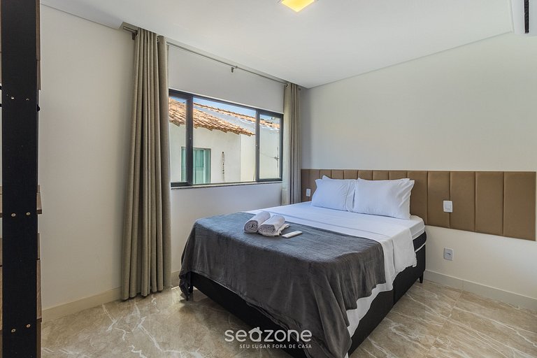 Apto c/ 2 hab y balcón a 350 m del mar PRY0108