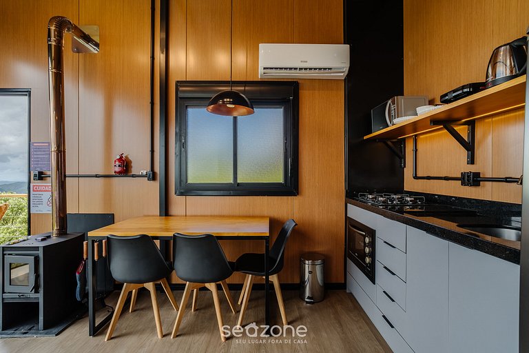 Cabaña romántica con vista increíble VST040