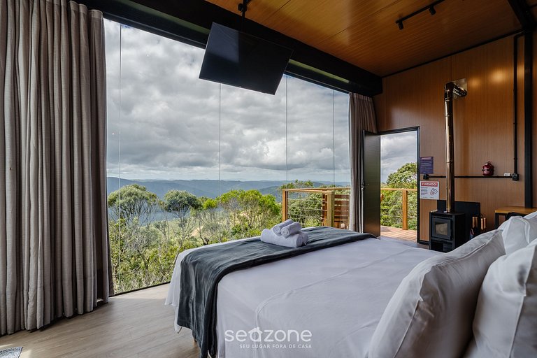 Cabana romântica com vista incrível VST040