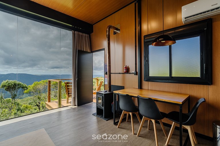 Cabana romântica com vista incrível VST040