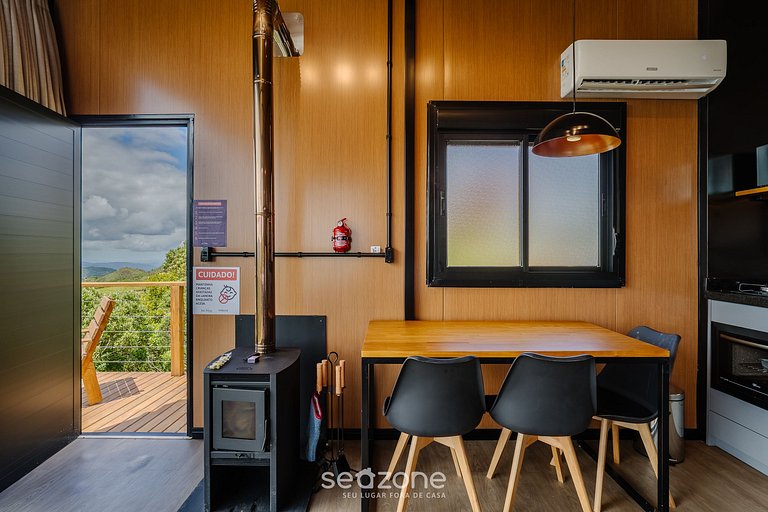 Cabana romântica com vista incrível VST040