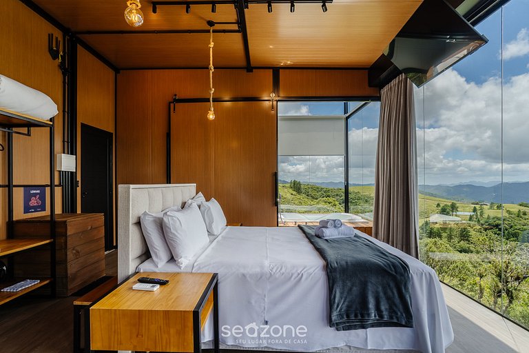 Cabana romântica com vista incrível VST040