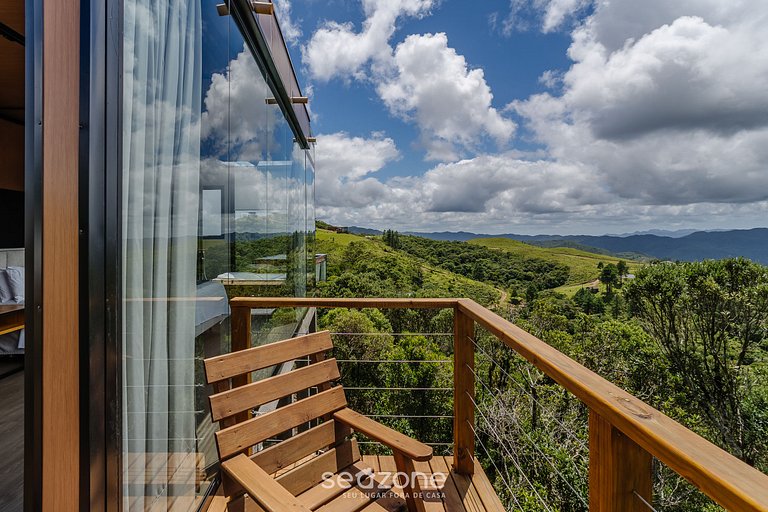 Cabana romântica com vista incrível VST040